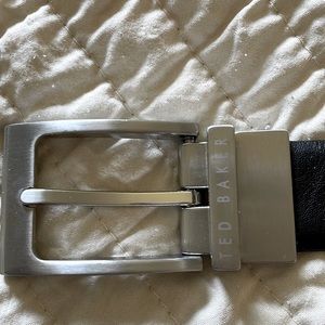 Ted Baker black leather belt